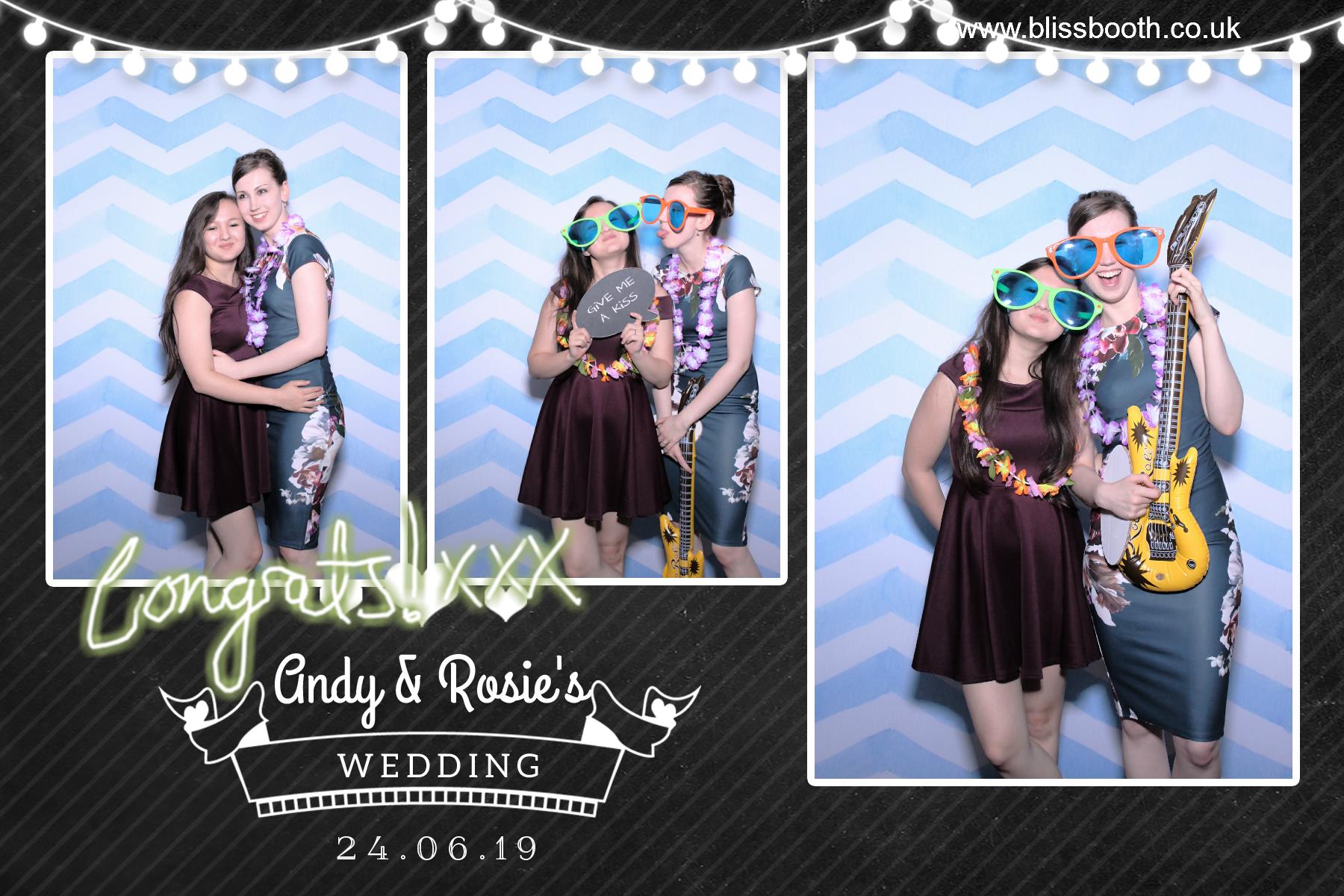 Andy and Rosie | View more photos from the event at gallery.blissbooth.co.uk/u/BlissBooth/Andy-and-Rosie